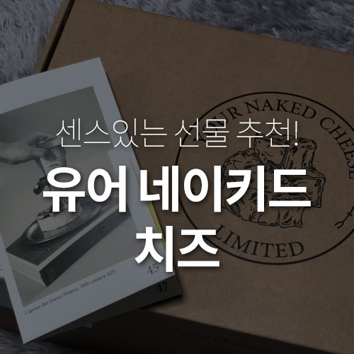 와인치즈 유어네이키드치즈 센스있는 선물로 추천!
