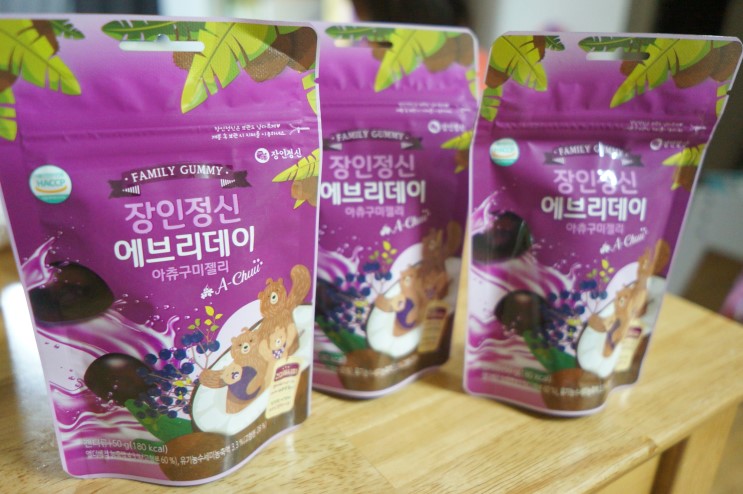 코코넛슈가로 만든 장인정신 에브리데이 엘더베리젤리