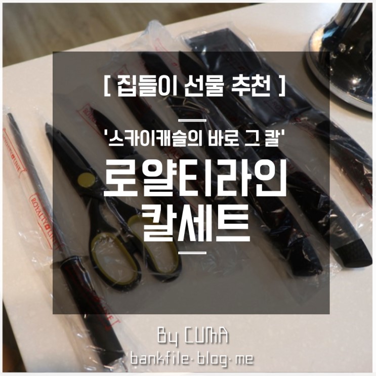 스카이캐슬 바로 그 칼 '로얄티라인 칼세트' 선물용으로 좋아요.