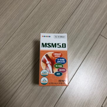 미네랄비타민 융합MSM5.0으로 관절 연골 후기