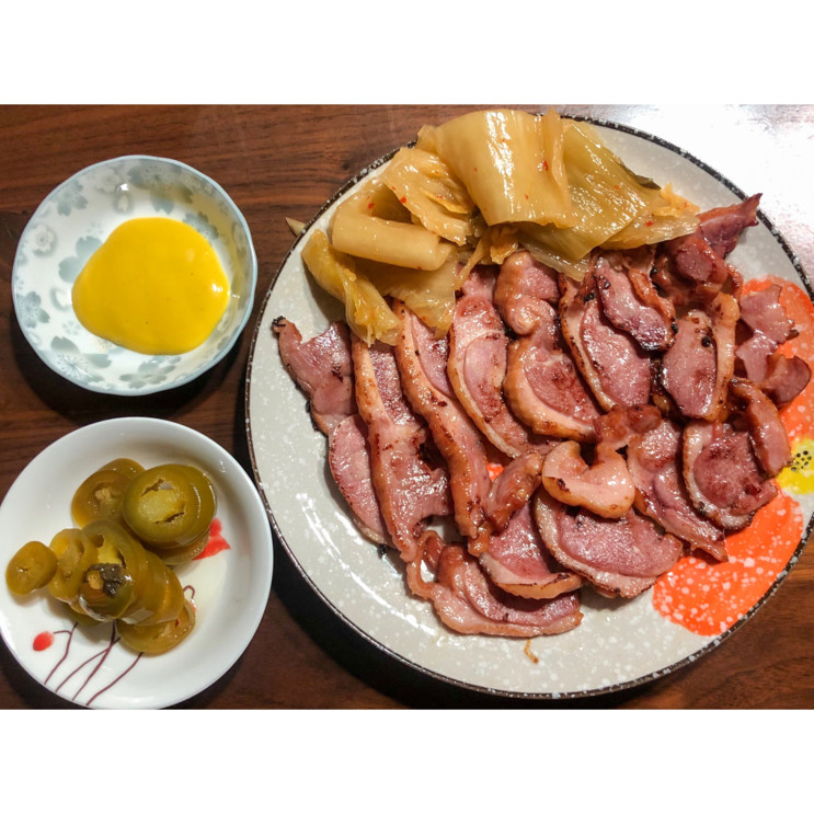 [오리훈제요리] 아빠덕애 훈제오리_담백하고 양도 많은 오리훈제 추천
