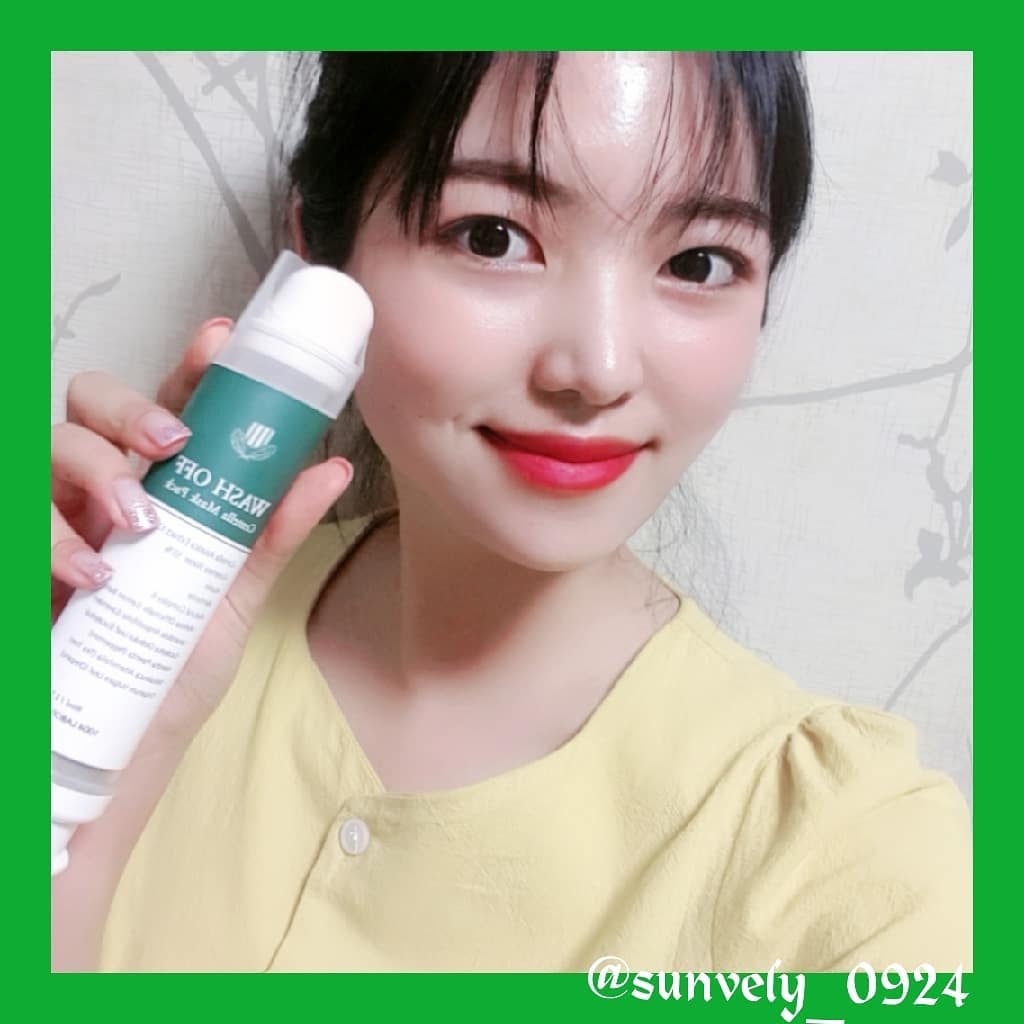 seonhye💖 on Instagram: “🌸워시오프 센텔라 마스크팩🌸 진짜 生 병풀잎&녹차잎을 갈아넣은 워시오프팩 주사기형 용기로 위생적인 사용가능해요~~>.< 제 피부는 완!전!민!감!성!이라서 왠만한 제품은 못써요ㅠㅅㅠ 피부에 맞지 않은 줄도 모르고 새로운 제품을 썻더니 피부가 바로…”