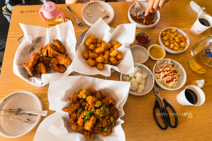 한숲시티맛집, 용인 닭장수후라이드 방문후기