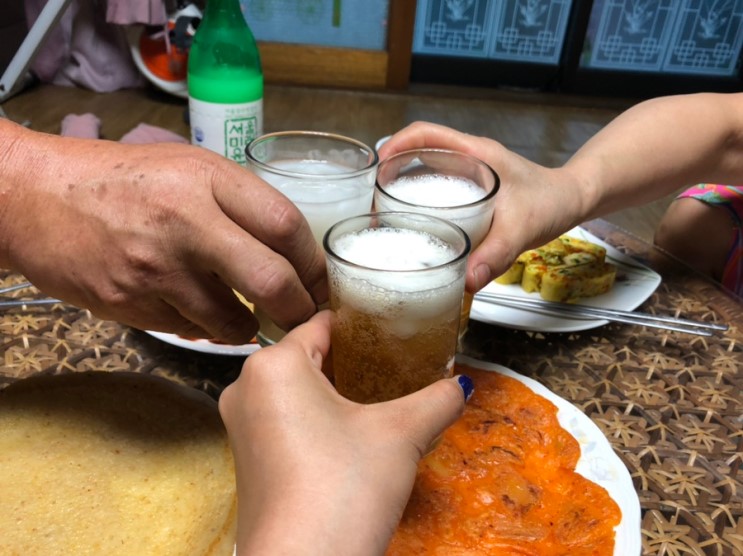 [자취생 식단]백설 컵전 김치전 감자전 만들어 먹기 🔥