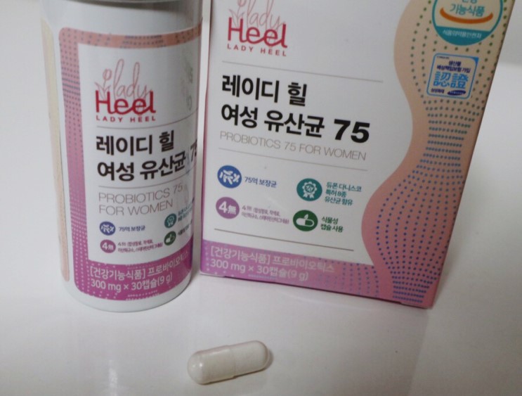 여성유산균 잘론네츄럴 프로바이오틱 레이디힐여성유산균75