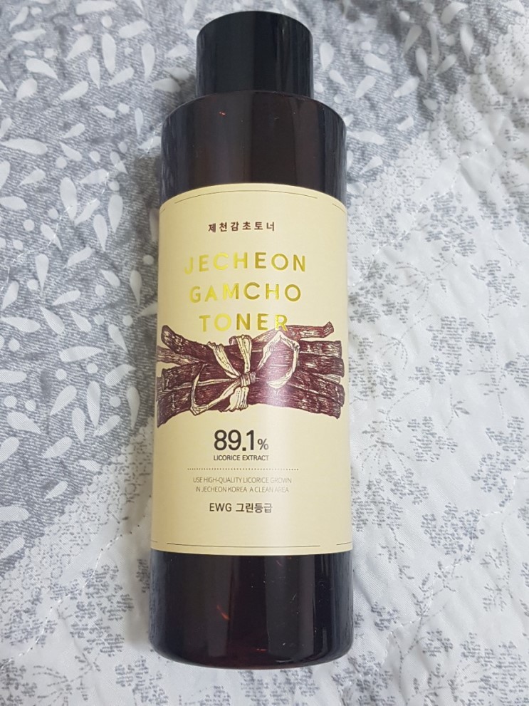 피부진정에 좋은 토너 추천_ 순녹;) 제천감초 89% 토너