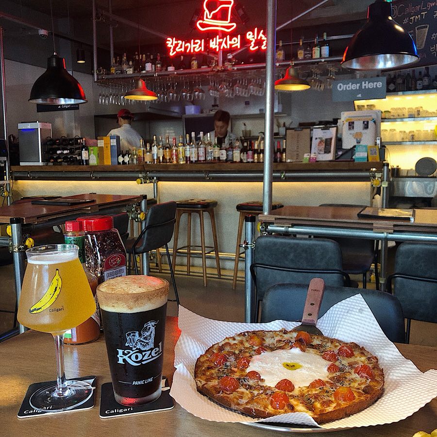 최혜원 on Instagram: “광안리에 있는 피맥 맛집🏖🍺🍕.”