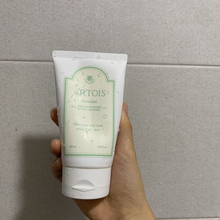 아르투아 산토리니 폼클렌저 사용후기!