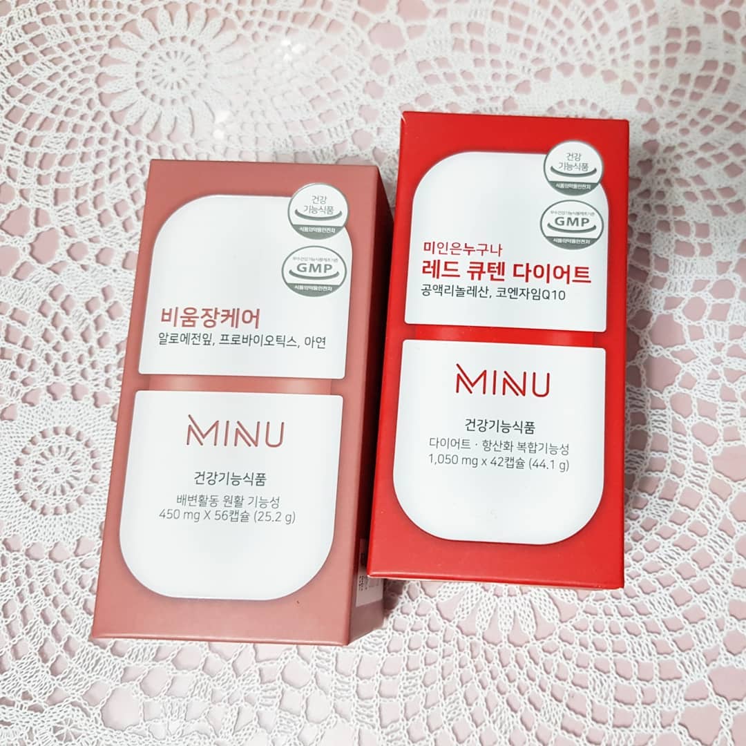 로즈 on Instagram: “#첫줄  항산화에 도움주는 코엔자임 Q10 체지방감소에 도움을 주는 공액리놀렌산 이 둘이 합쳐진 <레드 큐텐 다이어트>  체지방과 유해산소는 다운다운! 워너비 모태마름 선미가 모델이라  다이어트 욕구 활활 태워주네.. 그리고 비움장케어로 변비 안녕!…”