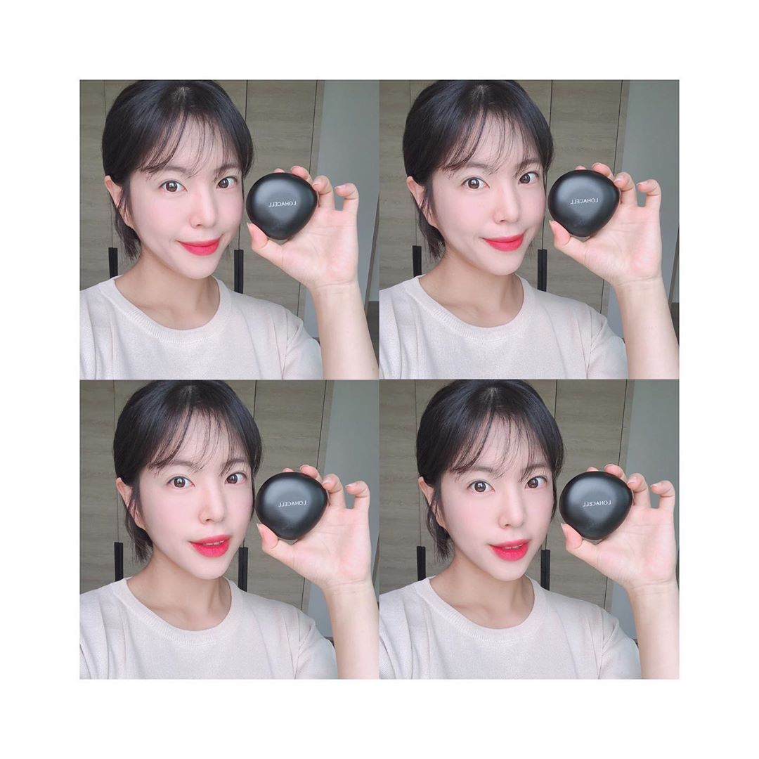 sᴜᴊɪɴ 👑 on Instagram: “아침에 화장하고 밤이 되도 들뜨는거 1도 없고 다크닝도 없고 매끈하게 피부 표현할 수 있는 조약돌쿠션🌚 조약돌이라고 하니까 몬가 귀여운뎅(ㅋㅋㅋㅋㅋㅋ) 진짜 조약돌처럼 생김 !  #로하셀 #lohacell #로하셀조약돌쿠션 #조약돌쿠션 #리얼피팅쿠션…”