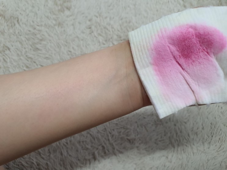 물만 있으면 수정 메이크업 쉬워요~ 코튼 플러스 클렌징 패드