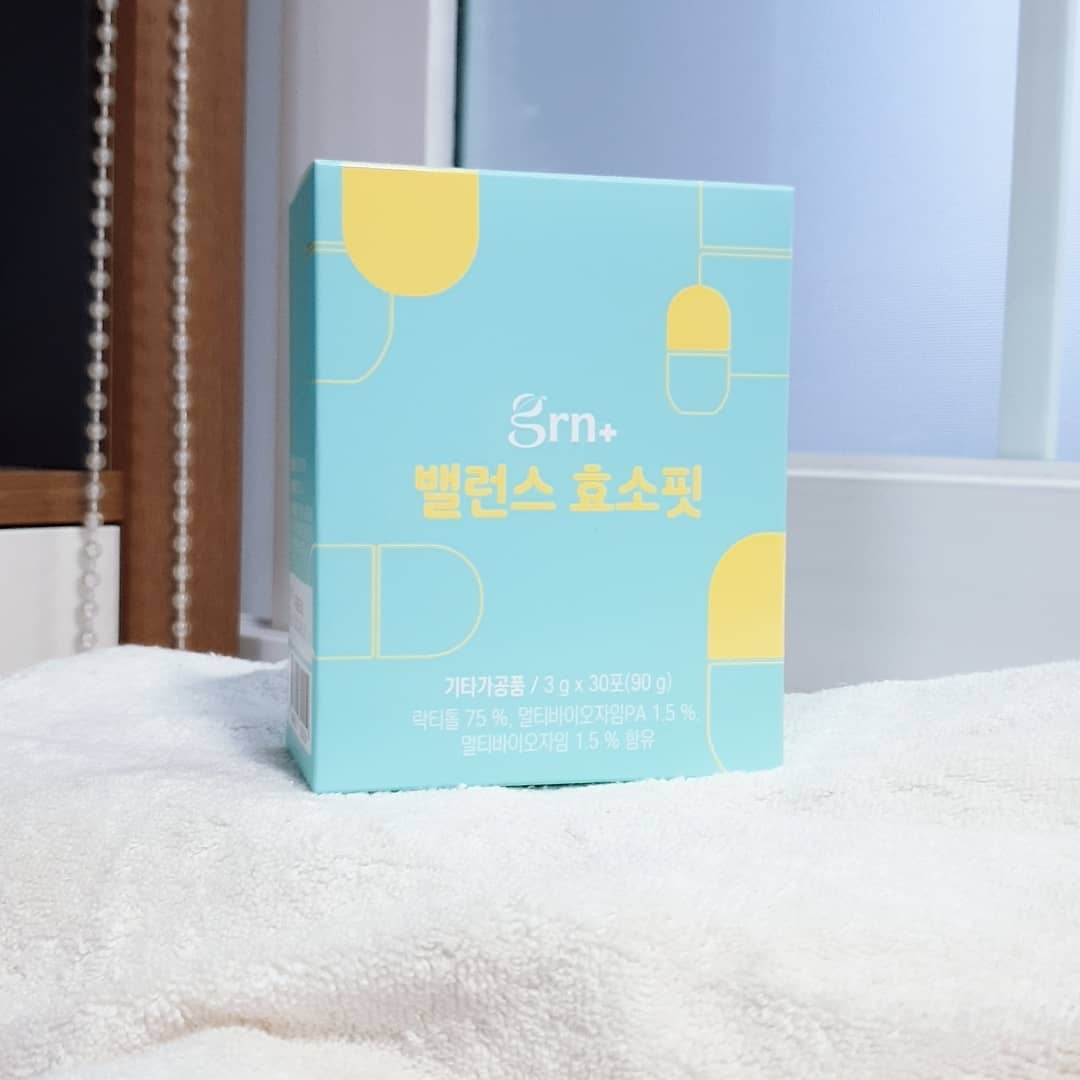 임효진 on Instagram: “GRN신제품 밸런스 효소핏 체중관리할때 추천드리는 상품이예요ㅎㅎ 이제품은 효소를 담아 배변활동으로 다이어트에 도움을 주는 제품이래요 그리고 상큼한 레몬요거트 맛으로 먹기좋고 휴대하기도 좋아 굿굿 . . . . . #grn #지알엔 #grn밸런스효소핏…”