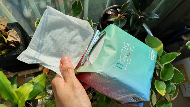 부드러운 생리대 추천! 산들산들 전제품 리뷰