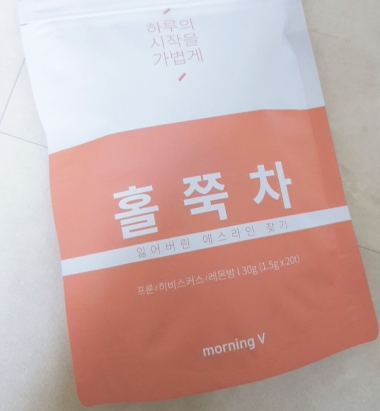 [ 다이어트차_홀쭉차 ]                                        모닝브이 :)