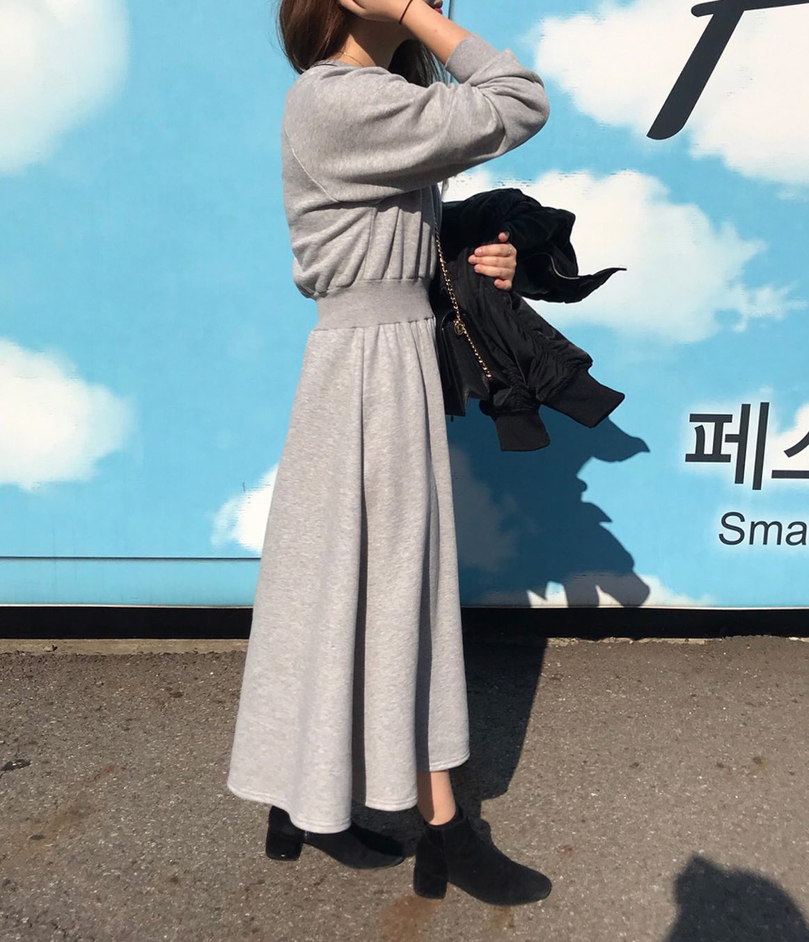 #모던리리 기모 롱원피스 ㅋㅋㅋ 이 원피스는 집에서도 여신이 됨 ㅋㅋ http://bitly.kr/hIfzExy