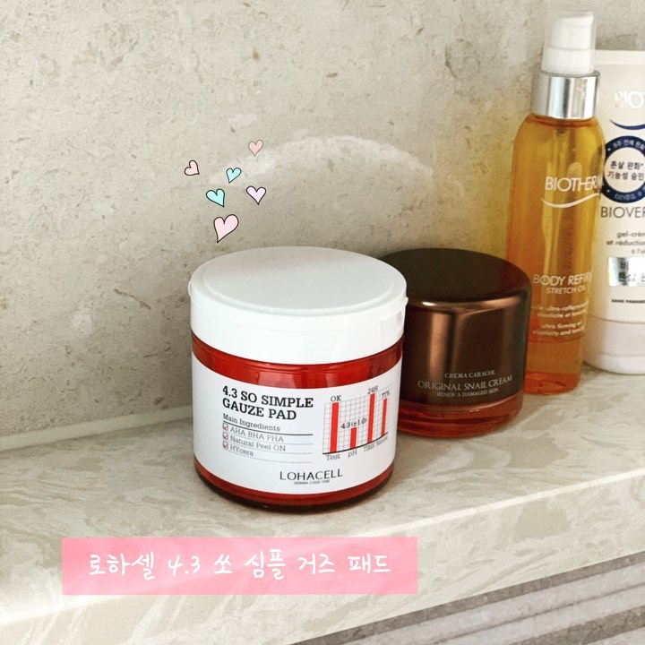 도윤맘 on Instagram: “로하셀 쏘 심플 거즈 패드 ⠀ 3초만에 각질 노폐물 케어, 피지 케어, 피부 진정까지 간편하게 관리하기! ⠀ pH4.3으로 피부자극을 최소화하여 세안 후 피부 산도 밸런스를 맞춰주는 스킨케어 토너 패드❤️ ⠀ 사용하기 간편하고 피부 관리도 한번에…”
