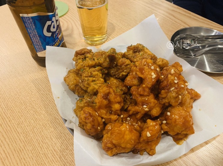 강남구청역 맛집 #갓성비 치킨은 닭장수후라이드
