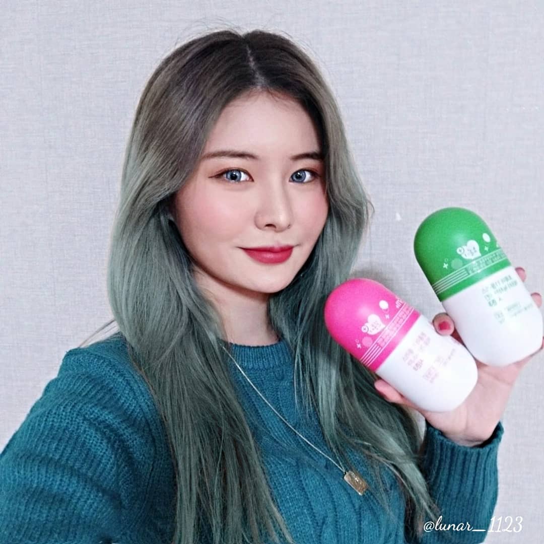 루나model/influencer🌙 on Instagram: “워낙 유명한 제품이라 따로 설명이 필요 없을 것 같은 GRN분홍이 초록이! 탄수화물이 지방으로 합성되는 것을 막아주는 분홍이와, 녹차카테킨 성분이 들어있는 초록이  같이 복용하니 효과도 더 좋은듯!ㅎㅎ . . . . #grn #지알엔 #grn다이어트…”