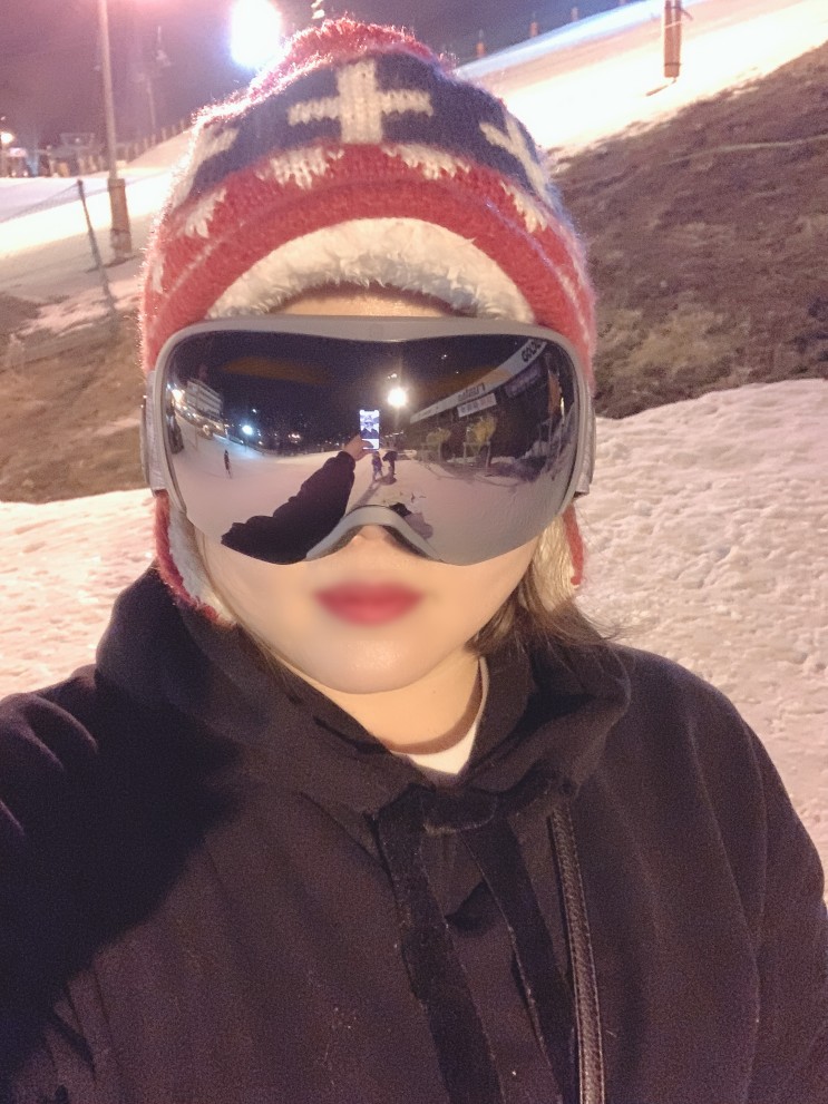 스키장필수템 와일드혼 스노우보드 고글 크리스토 사용 후기