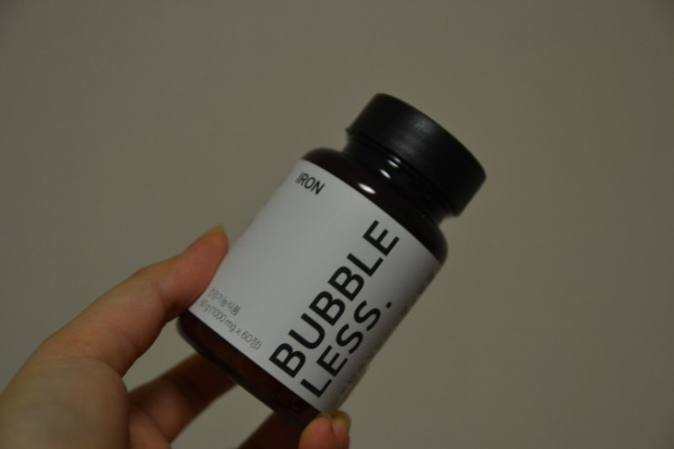 버블레스(BUBBLE LESS) :: 철분+엽산 영양제 하나로 맛있고 건강하게 챙겨먹기♥ 철분제 추천 '버블레스아이언'