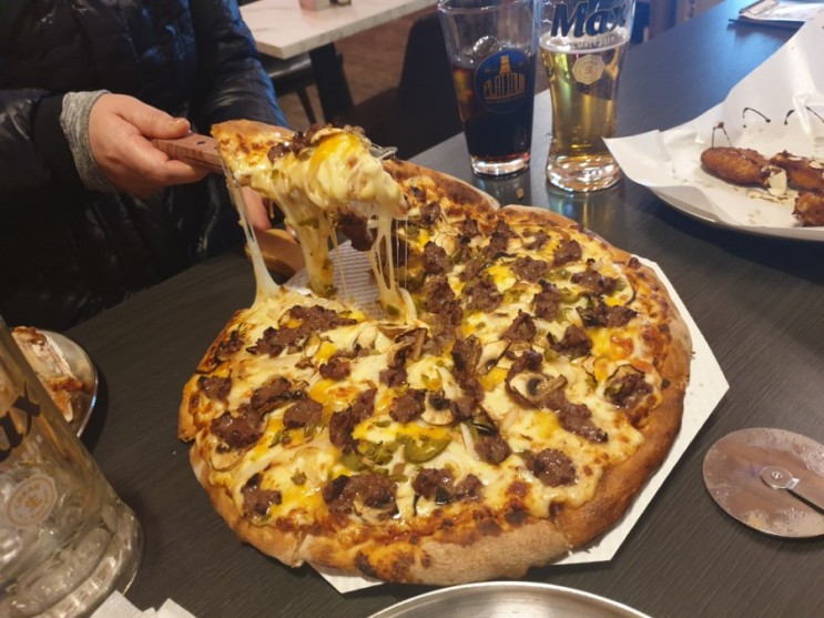 [금천구청맛집] 마피아피자앤펍 세트메뉴 불고기피자 치즈듬뿍피자 마피아피자피맥맛집 독산동 시흥사거리 독산역 데이트 뉴욕스타일피자