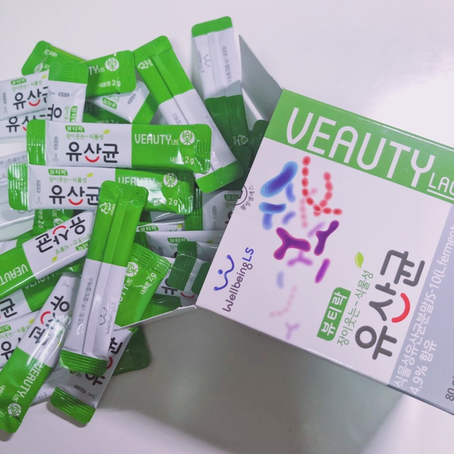 유산균 후기 : 웰빙엘에스 , 장이 웃는 식물성 유산균