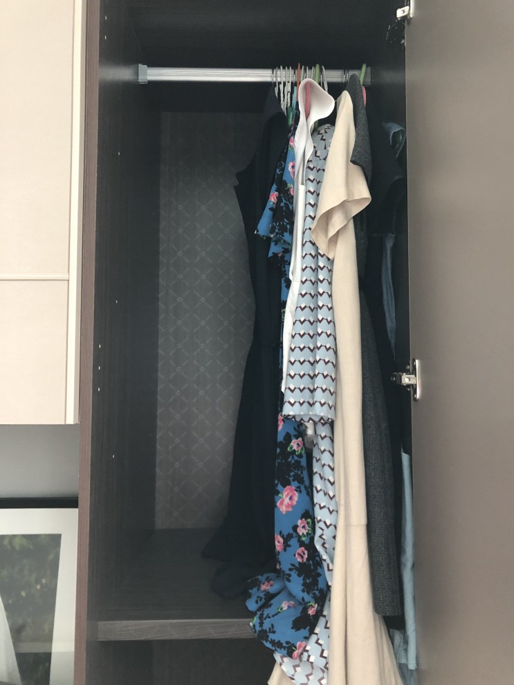 봄맞이 옷장정리, "새로"에서 안입는 옷 팔기