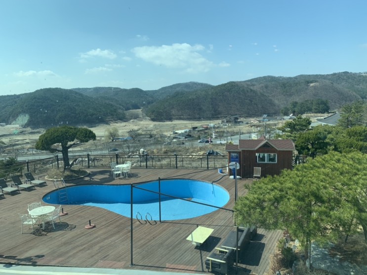 경주 글램핑 대신 세러데이 펜션으로~~울산근교펜션