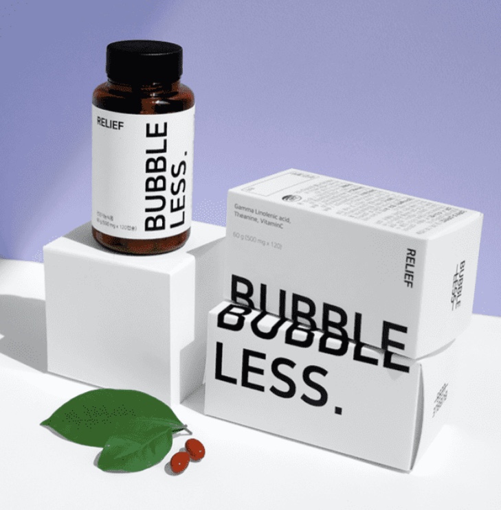 영양제추천 감마리놀렌산 버블레스 릴리프 Bubble Less Relief