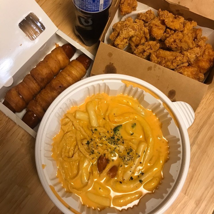 [오떡후] :: 완조니 추천하는 오떡후 매운까르보나라 리뷰 :)