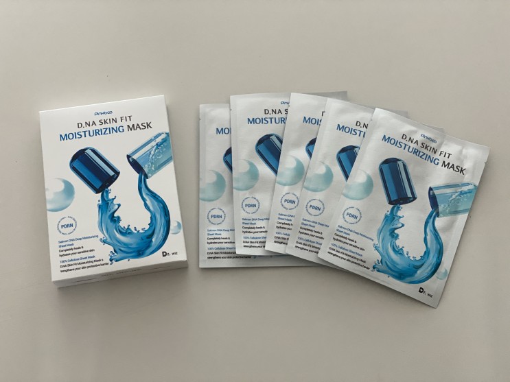 [기초 케어] 피부 진정 마스크팩, 피부과 납품 D.NA SKIN FIT MOISTURIZING MASK