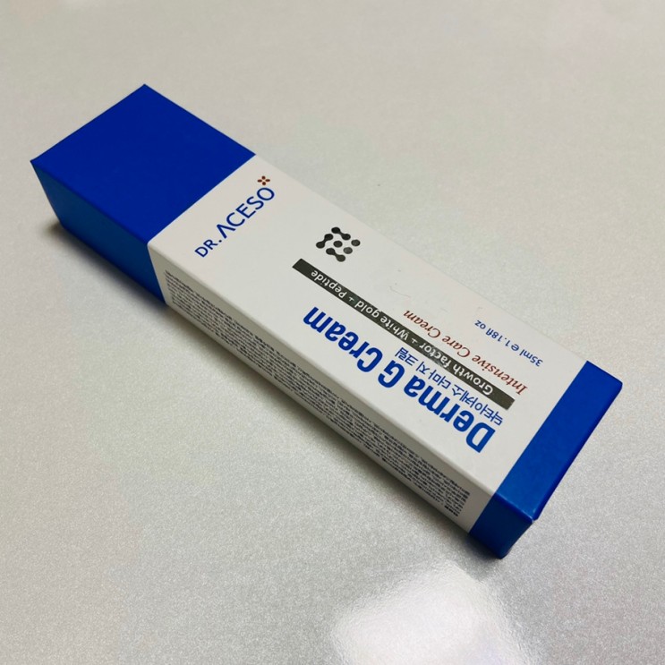[리뷰] 어려지는 방법, 안티에이징크림  닥터아케소 더마 지 크림