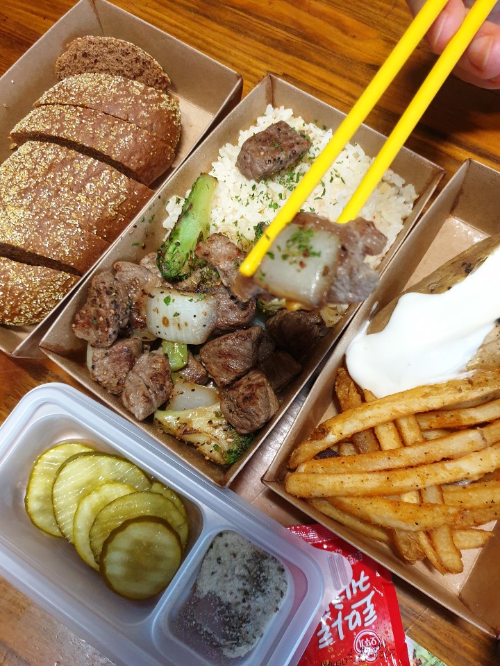 문정 배달의민족 맛집 『문정동 딜스테이크』 가락동 배달맛집 추천!