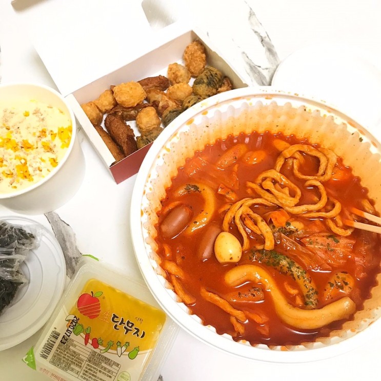 오떡후 1번 새트 매콤떡볶이 먹어봤어요
