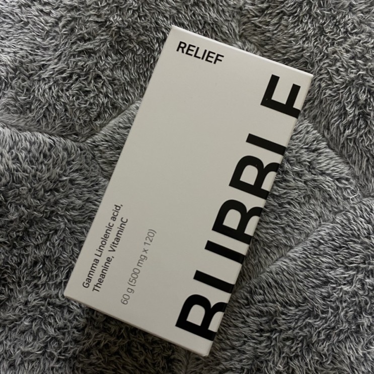[ BUBBLESESS ] : 월경전 증후군으로 버블레스 릴리프 감마리놀렌산  ,월경 전 변화에 의한 불편한 상태 개선