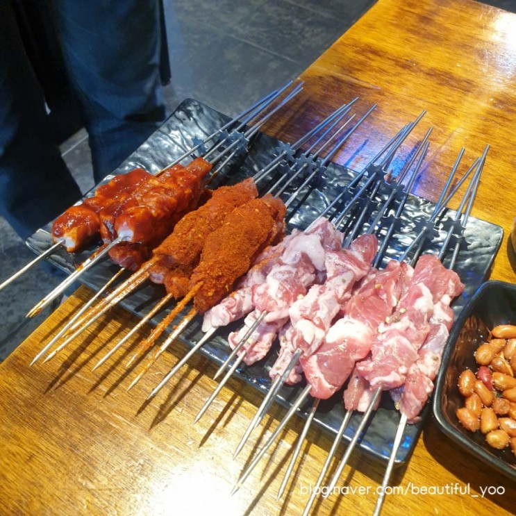 신도림 올램양꼬치 방문기 🍖🍖 신도림 맛집 : 양꼬치 : 가지튀김 : 마파두부 : 테라