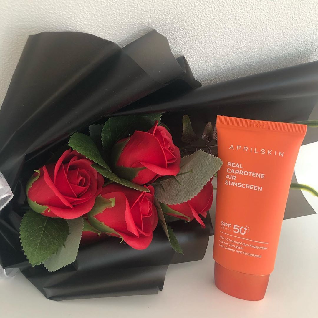 𝒮𝑜𝓃𝑔 𝐸𝓊𝓃 𝒥𝒾 on Instagram: “#리얼캐로틴에어선크림 ⠀ 🥕저자극 테스트 완료❗️100% 순한 무기자차