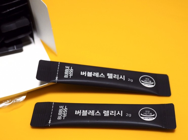 여성유산균 버블레스 렐리시로 내몸 스스로 관리하기!