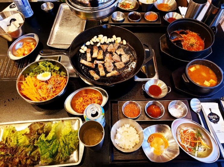 [안양 맛집] 안양 일번가 무한리필 고기 전문점 팬텀팬피그