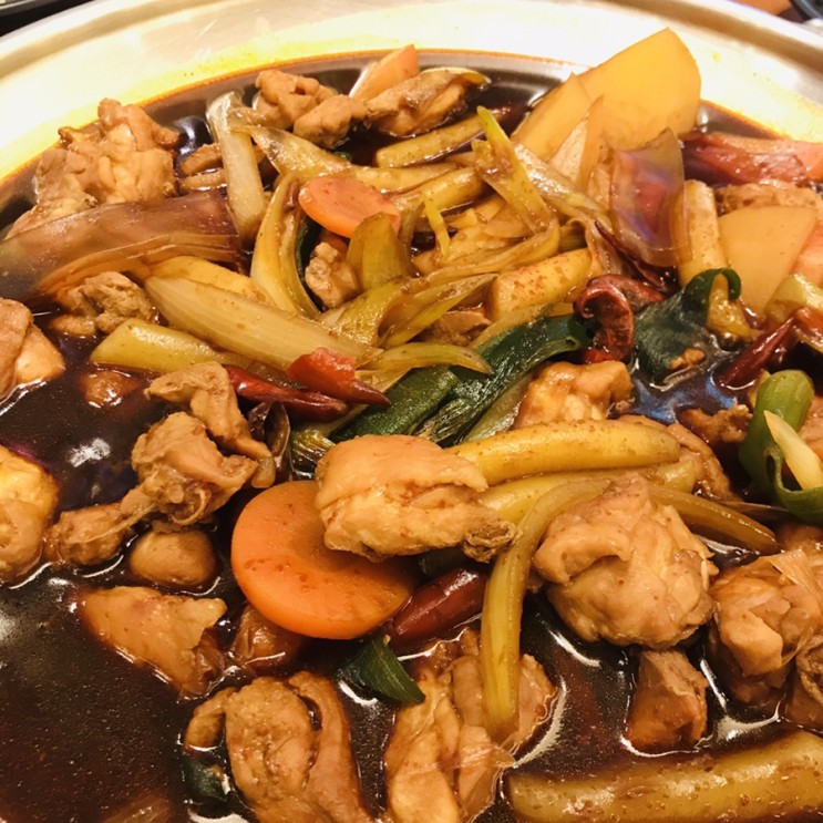 <동대문역 맛집> 야들야들 찜닭과 야채 그리고 특별한 소스가 일품인 흥부찜닭 ♥(ˆ⌣ˆԅ)