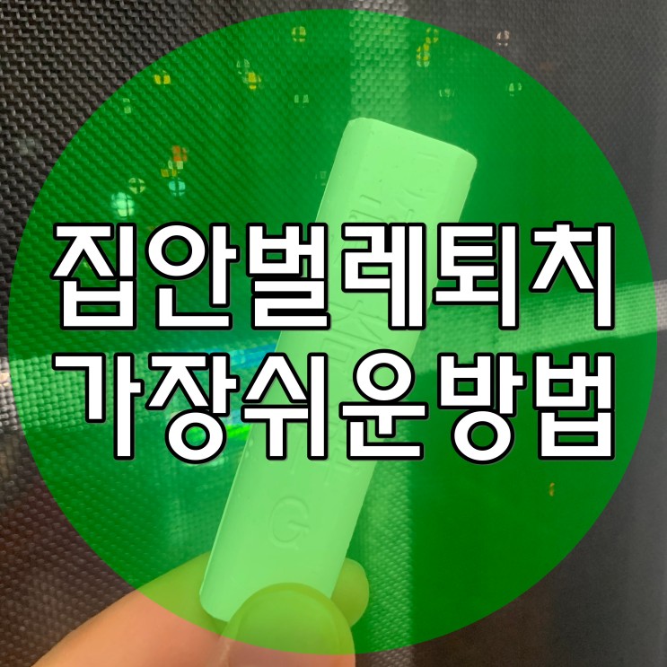 집안벌레퇴치 방법 신기패로 바퀴벌레, 초파리, 하루살이 한번에 해결해요