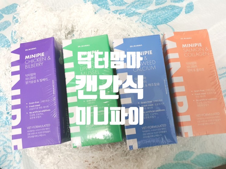 반려견 토리를 위한 건강한 캔간식:)  닥터맘마 울 강아지가 너무 잘 먹어요!~