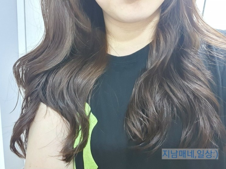 [헤어에센스]탄력있는 컬을 만들어주는 아모스 컬링에센스, 리얼 사용하는 방법!