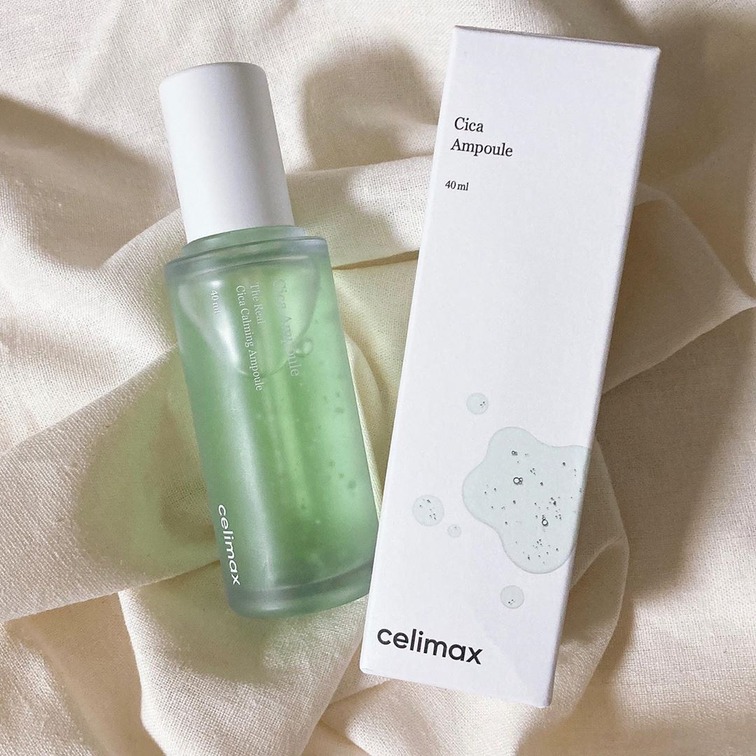 🌸빈다다🌸 on Instagram: “[셀리맥스] 시카 카밍 앰플🌱 ➿제 피부타입이 속건성이라 평소 시카추