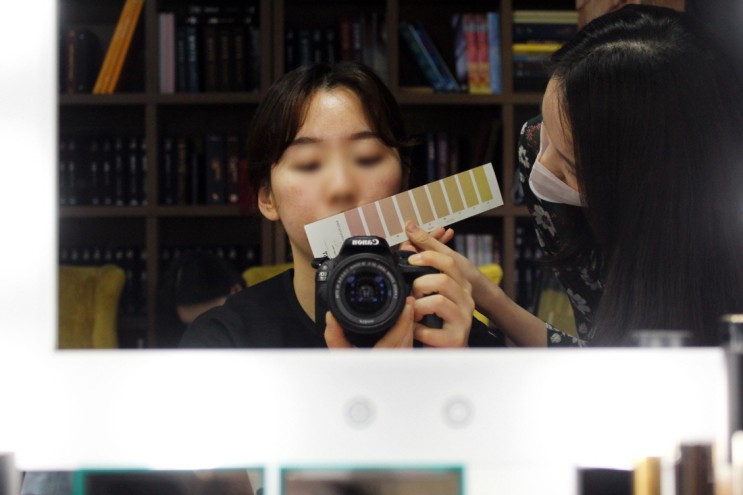 인천퍼스널컬러 진단! 구월동 가치가에서 웜 라이트 판정