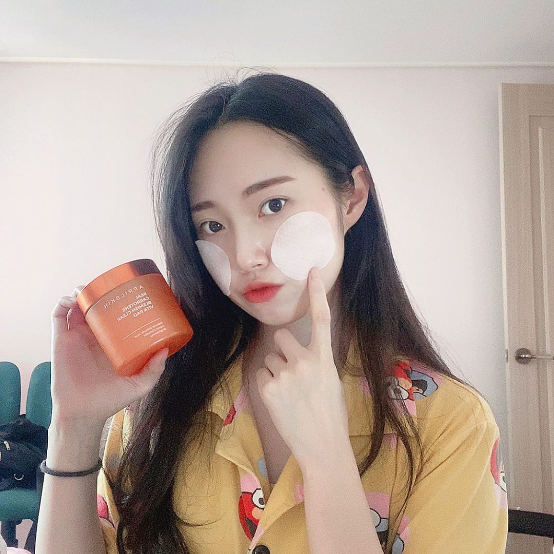 柳叡璘 on Instagram: “[리얼 캐로틴 블레미쉬 클리어 비타 패드] 🥕 캐로틴 패드는 기존 캐로틴 라인ᄋ