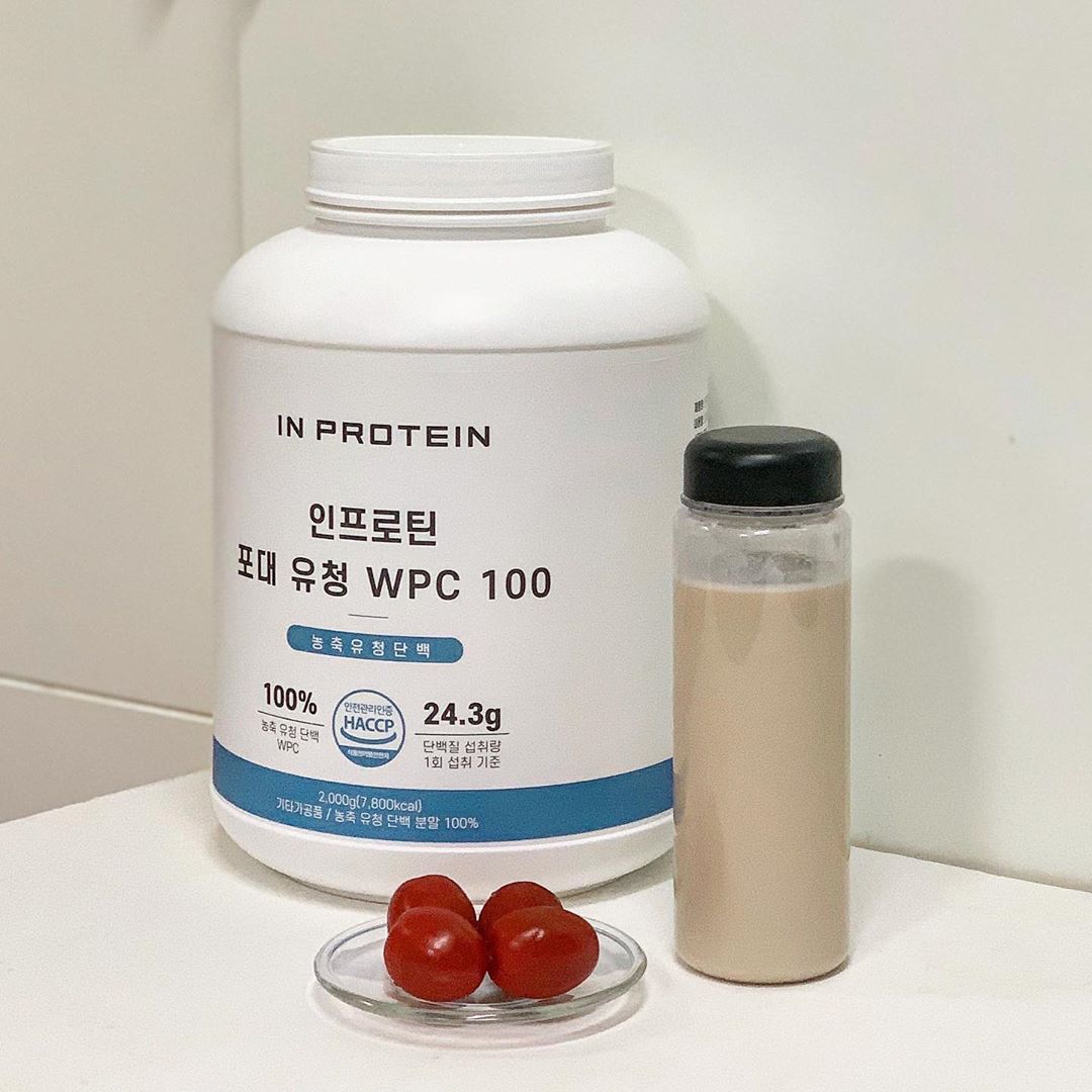 젬티그램 on Instagram: “🥛인프로틴 ᆞ 365일 다이어터에게 필수품 단백질💪🏻 ᆞ 인프로틴 단백ᄌ
