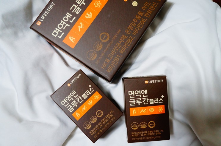 면역력 높여준 영양제 면역엔 글루칸플러스