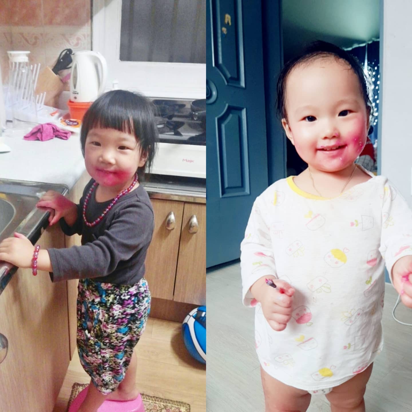 𖤐
⠀
여자아이들에겐 빠질수 없는 연례행사인가
⠀⠀⠀
⠀
#6년전 #첫째 #6년후 #셋째