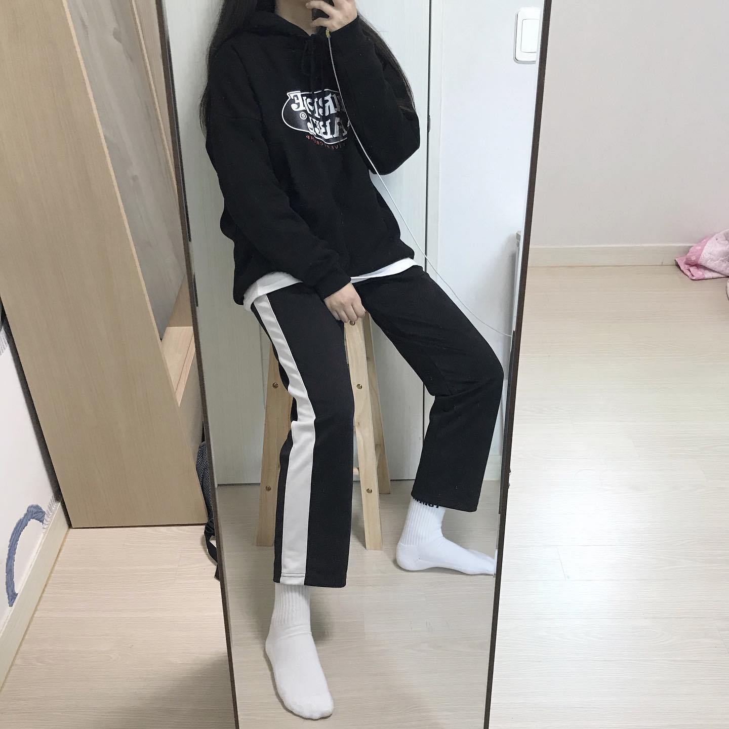 #협찬 프린팅 디자인 레전드 찍은 후드티🖤